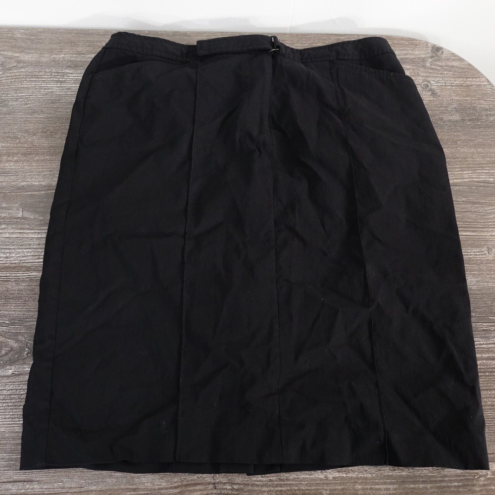 EXPRESS STRETCH BLACK RAYON BLEND SKIRT WOMENS SIZE 5/6 VTG